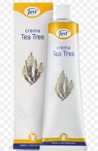 crema tea tree just eczema psoriasi acne pelle grassa brufoli 100ml naturale bio - Foto 1 di 1