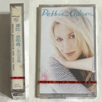 Debbie Gibson 1995 Think With Your Heart - Taiwan Edition Cassette Tape Sealed - Image 1 of 4