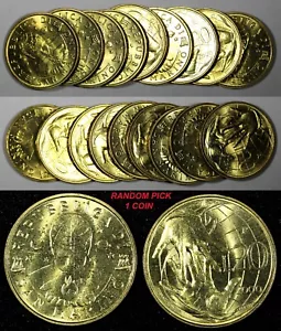 SAN MARINO 2000 20 Lire Solidarity Mint-28 000 UNC KM# 400 RANDOM PICK (1 Coin) - Picture 1 of 7
