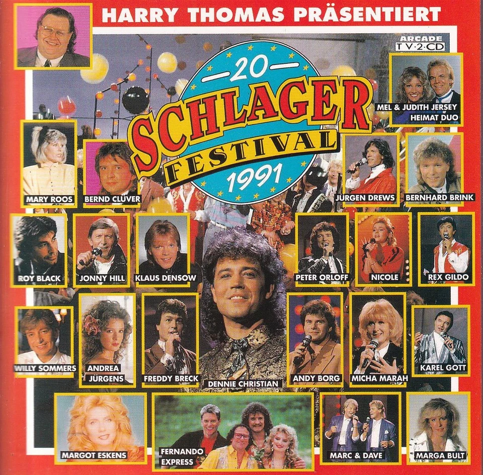 20 Schlager Festival 1991 [Audio CD] Diverse - Bild 1 von 1