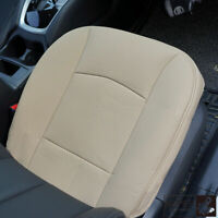 3D PU Leather Bamboo Charcoal Car Vehicle Seat Cover Protector Cushion Mat Beige