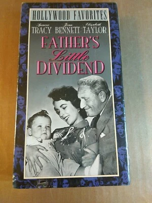 Father's Little Dividend (VHS 1993) Spencer Tracy & Elizabeth Taylor - Image 1 of 4