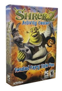 Shrek Activity Center (PC Game) Twisted Fairy Tale Fun FREE US Shipping - Picture 1 of 5