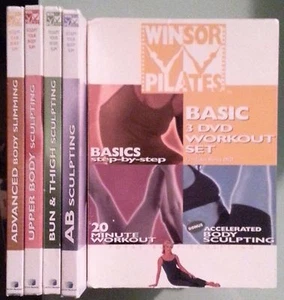 Winsor Pilates lot Bun and Thigh, AB Sculpting, Advanced, Upper Body,20 Minutes  - Bild 1 von 2