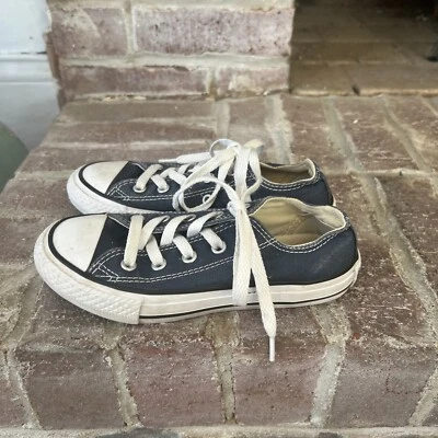 Converse Chuck Taylor All Star Youth azul marinho tamanho 12 - Imagem 1 de 4