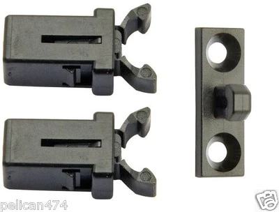 PELICAN OCEAN LTD Reparación Temporal Pin Golpeador Negro Para Tapa de Cubo Brabantia Parte Curver Deco Touch