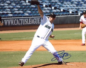 JAMES PAXTON SIGNED 8X10 PHOTO MARINERS COA - Picture 1 of 1