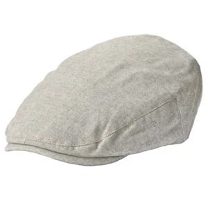 Summer Flat Cap Grey Fully Lined Major Wear