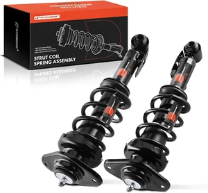2Pcs Rear Complete Strut & Coil Spring Assembly Compatible with Mini Cooper Conv - Picture 1 of 8