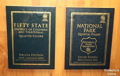 1999 - 2021 State & National Park 224 Quarter BU PD COMPLETE w/Whitman Folders - Image 1 of 4