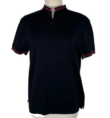 Polo deportivo Lanvin manga corta negro para mujer talla XL Foto 1 de 4