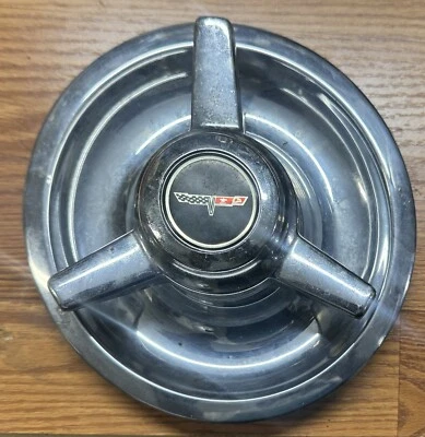 CHEVROLET CORVETTE CAMARO NOVA CHEVELLE RUEDA RALLY TAPA CENTRAL CROMADA NUEVO Foto 1 de 4