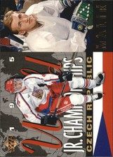 1994-95 Upper Deck Whalers Hockey Card #506 Marek Malik Rookie