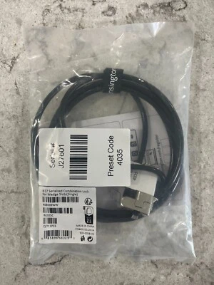 Kensington N17 Serialized Combination Lock for Wedge Shaped Slots K68009WW - Image 1 of 2