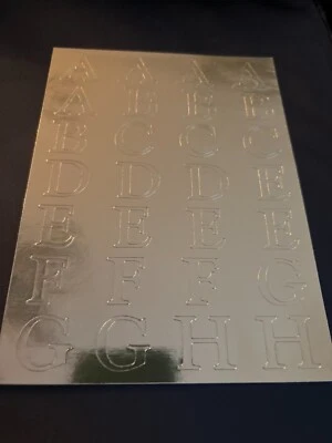 Creative Memories ABC/123 pegatinas número alfabeto álbum de recortes letras artesanales Foto 1 de 4