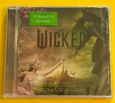 Wicked: The Soundtrack (2024 Original Soundtrack CD) New/Sealed/Cracked Case Foto 1 de 2