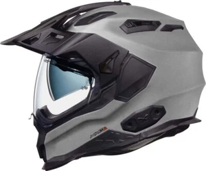 NEXX X.WED 2 XWED Plain Matte Grey Dual Sport Motorcycle Helmet XS - 3XL - Picture 1 of 3