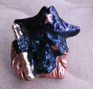 Solid Heavy Metal PIRATE SKULL 💀 Screw - Picture 1 of 10