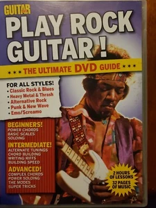 PLAY ROCK GUITAR THE ULTIMATE DVD GUIDE ANDY ALEDORT - Picture 1 of 2