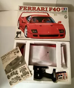 Coche de radiocontrol Tamiya 1/12 Quick Drive Ferrari F40 #46015 nuevo en caja abierta - Imagen 1 de 9