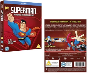 SUPERMAN: THE ANIMATED SERIES (1996): COMPLETE TV Season Series - RgFree BLU-RAY - Picture 1 of 1