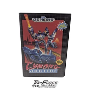 Cyborg Justice Sega Genesis SG Authentic No manual tested Free shipping - Bild 1 von 3
