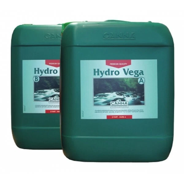 Hydro Vega A+B HARD Water 5L - Canna 5 Litres Hydroponic Nutrient - Image 1 of 1