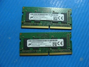 HP mt20 Micron 8GB 2x4GB 1Rx16 PC4-2400T Memory RAM SO-DIMM MTA4ATF51264HZ-2G3B1 - Picture 1 of 2