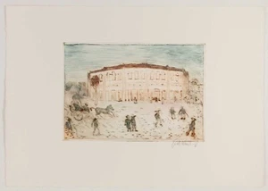 Kurt Mühlenhaupt/acquaforte/immagini di viaggio/firmate a mano/1 - Foto 1 di 1