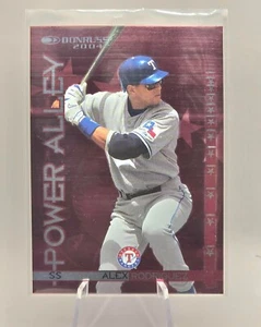 2004 Donruss Power Alley Alex Rodriguez SSP 1484/2500 - Picture 1 of 2