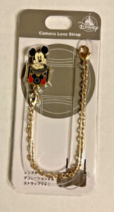 MICKEY MOUSE DISNEY STORE JAPAN CAMERA LENZ LENS STRAP NEW UNUSED