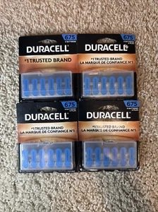 Duracell 675A Hearing Aid Batteries - Premium Zinc Air, 4 Boxes - 24 In Total - Picture 1 of 8