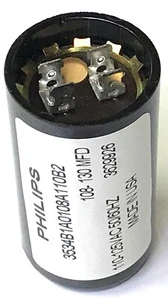 Philips 3534B1A0108A110B2, 108-130MFD, 110-125VAC 50/60HZ, 3629926, 130UF/125VAC - Imagen 1 de 5