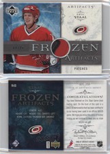 2006-07 Upper Deck Artifacts Frozen Silver /25 Eric Staal #FA-ES Patch