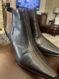 DONALD J PLINER Brown  Ankle Boots Size 8 - Picture 1 of 12