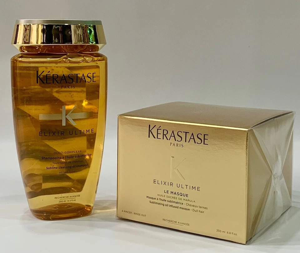 Elixir Ultime: Bain Elixir Ultime 250ML + Maschera Elixir 200ML Kerastase - Immagine 1 di 1
