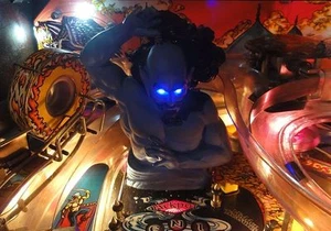 TOTAN Tales of the Arabian Nights Pinball Azul OJOS GENIOS Mod - Imagen 1 de 1