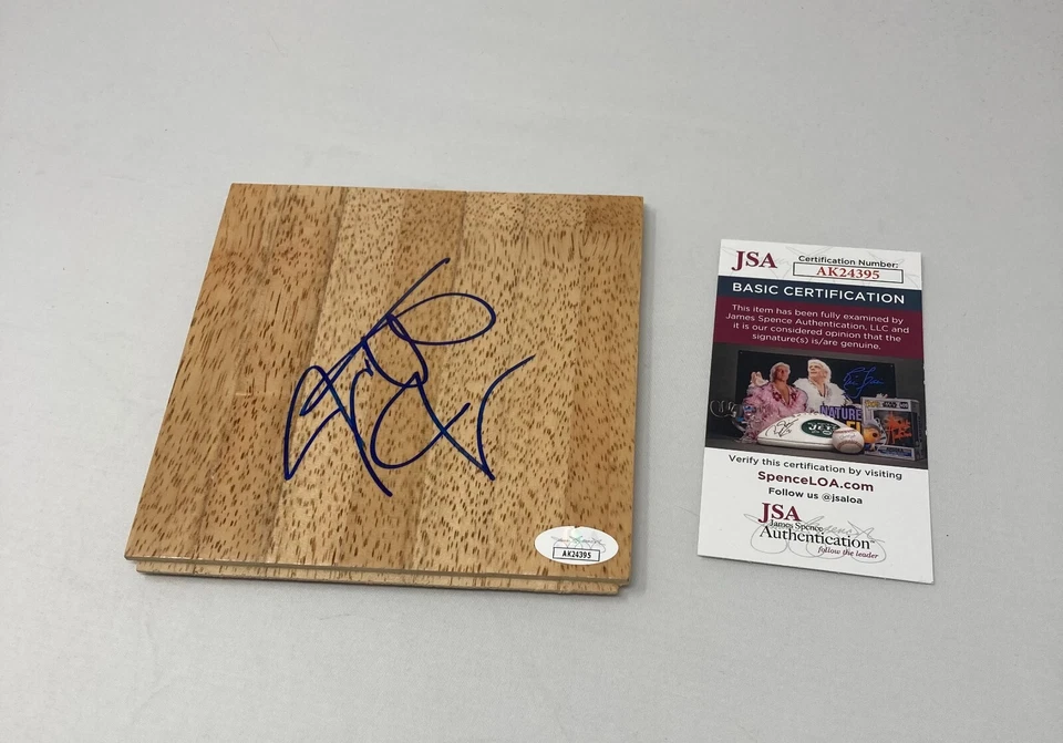 Chaquetas firmadas por Jarrett Jack Floor Portland Trail Blazers Georgia Tech certificado de autenticidad JSA Foto 1 de 1