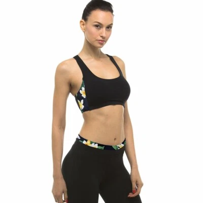 Sutiã regata feminino Private Island Hawaii UPF 50+ sutiã esportivo protetor contra erupções cutâneas - Imagem 1 de 4