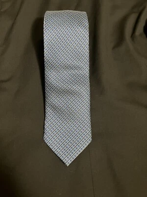 Corbata de seda BYRON para hombre azul hecha en Italia a rayas Foto 1 de 4