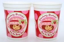 Vintage Design Ware Strawberry Shortcake "Shes's the Berry Best!" Set of 2 Cups
