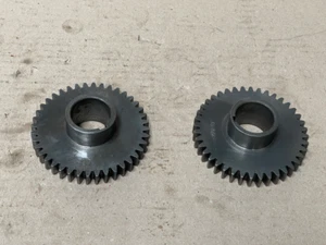 Lot de 2 pignons 40 dents Ø extérieur 73,5 mm x ép 9 mm x Ø alésage 24 mm - Picture 1 of 3