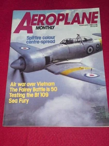 AEROPLANE MAGAZINE - SEA FURY - Feb 1986 Vol 14 # 2 issue 154 - Imagen 1 de 1