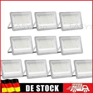 Foco de inundación LED 10x 50W foco de construcción luces exteriores foco exterior - Imagen 1 de 11