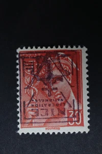 FRANCE STAMPS 30C OVERPRINTED 'NICE LIDERATION NATIONALE' MINT ORIGINAL GUM - Picture 1 of 2