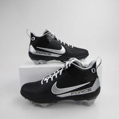 Nuevo botín de fútbol americano Oregon Ducks Nike Force Savage para hombre negro/plateado Foto 1 de 4