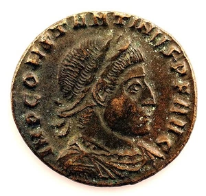 Roman Empire - Constantin I. Follis 306-337 A.D. EBC-/XF-. Cuivre 2.9 G. - Imagen 1 de 2