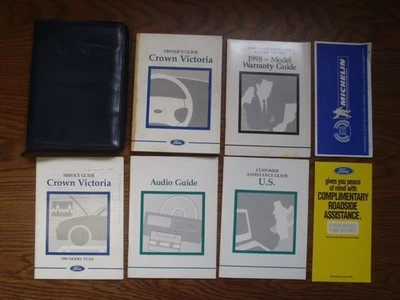 Owners Manual 1998 Ford Crown Victoria 29235 - Image 1 of 4