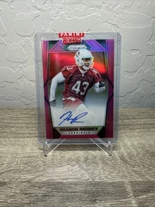 2017 Panini Prizm Haason Reddick Pink Rookie RC Auto #RA-HS Cardinals Eagles - Foto 1 di 1