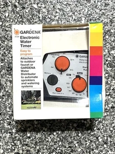 Gardena Water Timer Electronic with memory & Instructions New In Box - Picture 1 of 6
